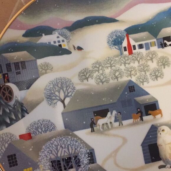 Betsy Bates Christmas Plate - Picture 3 of 7